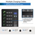 thumbnail image 2 of ChargeTech 6 Bay Pin Code Charging Locker, 2 of 3
