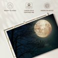 thumbnail image 6 of Elephant Stock Moonlight Tree Wall Art - Horizontal Canvas Wall Art - Living Room Wall Decor - Astronomy & Space Canvas - Yellow And Blue Decor - 48" x 32", 6 of 8