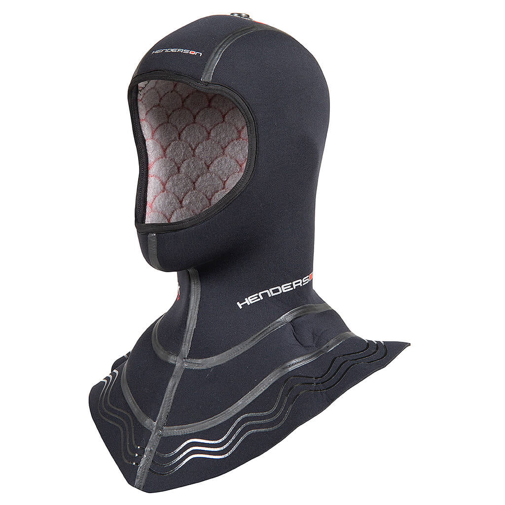 Water Sports Cap Details about   Neoprene Wetsuit Dive Hood Vented Bib Hood 5MM for Men Women 