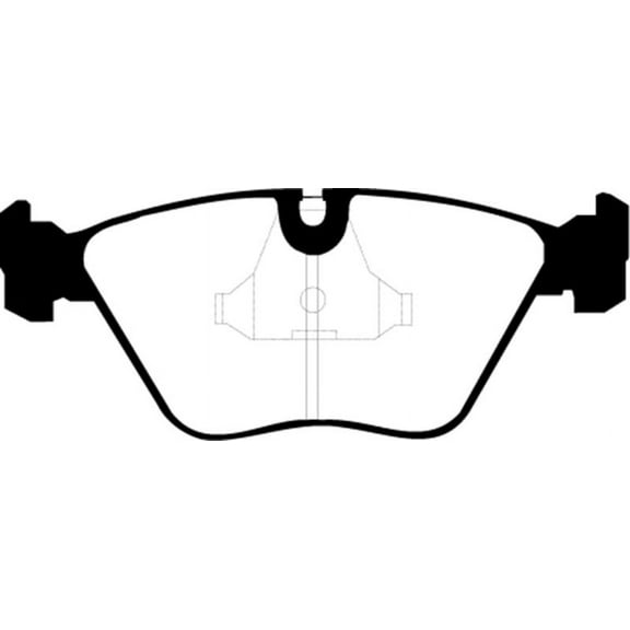 EBC 92-95 BMW M3 3.0 (E36) Redstuff Front Brake Pads