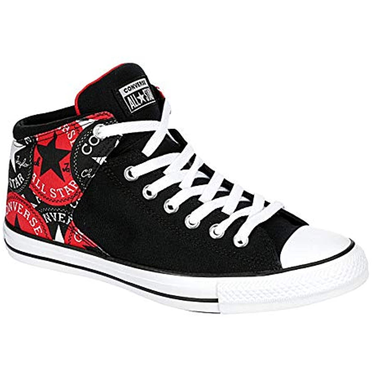 men's street tonal canvas high top sneaker