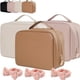 thumbnail image 1 of Set de bolsa de cosméticos para pacientes, bolsa de cosméticos de tocador con múltiples compartimentos, conjunto de bolsa de maquillaje de viaje para pacientes, bolsa de cosméticos de tocador de múlti, 1 of 7