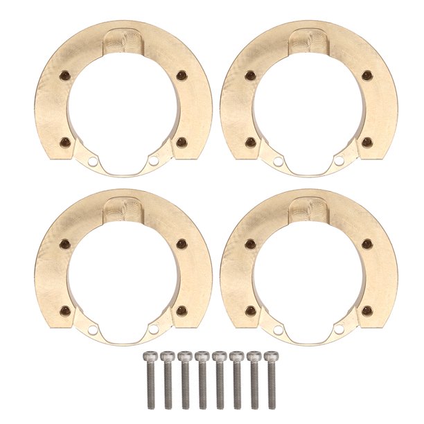 Brass Counterweight Balance Weight Portal Drive Housing for TRAXXAS