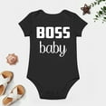 thumbnail image 4 of Boss Baby - Baby Clothes - Funny Newborn Bodysuit Outfits for Boys And Girls Black-style 3months, 4 of 7