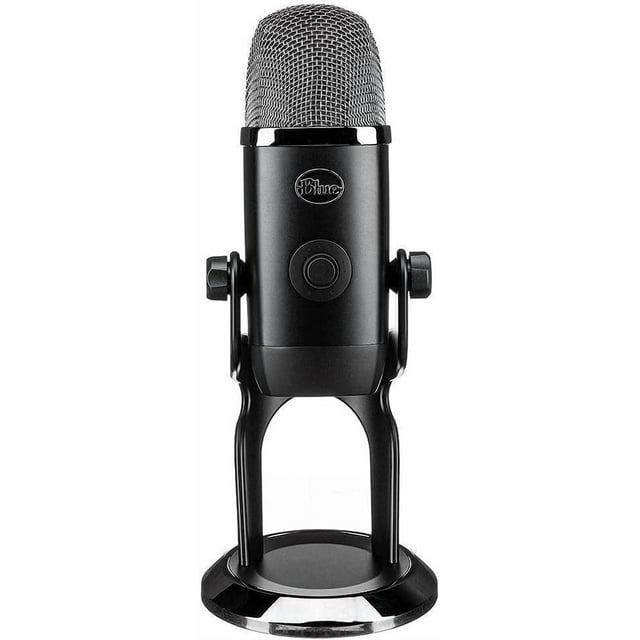 Blue Yeti X Professional Condenser USB Microphone with High-Res Metering, LED Lighting & Blue Voice Effects for Gaming, Streaming & Podcasting On PC &