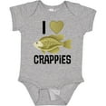 thumbnail image 3 of Inktastic Crappie Fishing I Love Crappies Boys or Girls Baby Bodysuit, 3 of 5