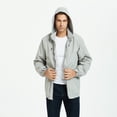 thumbnail image 2 of MADHERO Lightweight Waterproof Removable Hood Windbreaker Jacket and Rain Coat Men's M, 2 of 8