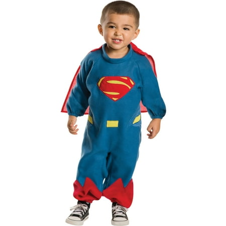Superman Ez-On Romper Toddler Halloween Costume