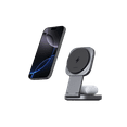 thumbnail image 2 of AUKEY 2-in-1 Foldable MagSafe Wireless Charger | Qi2-Certified, 15W Fast Wireless Charging, 2 of 5