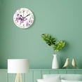 thumbnail image 4 of 16 Inch Wall Clock Battery Operated Silent Clock Decorative for Office, Kitchen, Outdoor, Living Room，Monarch Butterfly Insect Exquisite, 4 of 4
