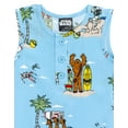 thumbnail image 3 of Star Wars Darth Vader Boba Fett R2-D2 Infant Baby Boys Matching Family Romper Newborn to Infant, 3 of 5