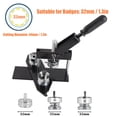 thumbnail image 4 of Pin d'épingle, Type de bouton Maker Maker Machine Manuel Badge Appuyez sur Machine Frosted Badge Key Chain Maker pour un cadeau de bricolage, 4 of 7