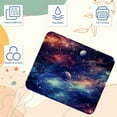 thumbnail image 3 of Galactic Printed Square Desk Pad, 8.3x9.8 Inch Non-Slip Rubber Bottom Gaming Mousepad, Desk Mat for Office and Gaming, 3 of 6