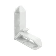 3/4 in. x 7/16 in., White Plastic, Miter Cut Screen Frame Corners, Pella (20-pack)