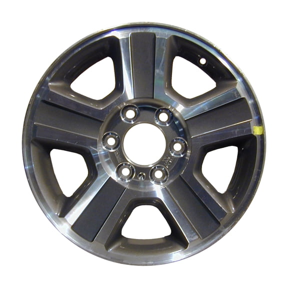 Pre-Owned Original Equipment Machined and Painted Charcoal Aluminum Wheel 17 x 7.5 fits 2004-2008 Ford F-150 (Good)