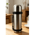 thumbnail image 4 of Mainstays 1L Stainless Steel Insulated Flask for Hot & Cold Beverages, 4 of 9