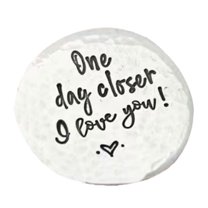 Sunxin Desktop Ornament Heartfelt Pocket Hand Stamped Personalized Pocket, One Coin