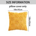 thumbnail image 6 of REGALWOVEN Throw Pillow Covers Set of 2 Daisy Flower Farmhouse Soft Throw Pillows for Sofa Holliday Home Decor Yellow 18" x 18", 6 of 6