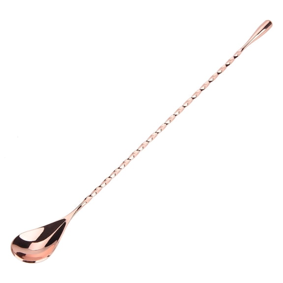 Long Handle Cocktail Spoon - Stainless Steel Mixing & Layering Tool