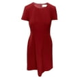 thumbnail image 1 of Pre-Owned Boss Sheath Dress in Burgundy Wool, 1 of 2