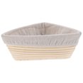thumbnail image 1 of MIANGASTORE 2pcs Bread Proofing Basket Triangular Banneton Proofing Rattan Basket Cloth Liner for Professional for Home Bakers Size, 1 of 9