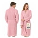 thumbnail image 1 of Bata de Baño Suave, Absorbente y de Secado Rápido, Unisex Real Textil (Rosa, Unitalla), 1 of 9