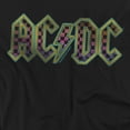 thumbnail image 2 of ACDC Comics T-Shirt Checkerboard Gradient Logo Unisex Graphic Tee For Men & Women, 2 of 7