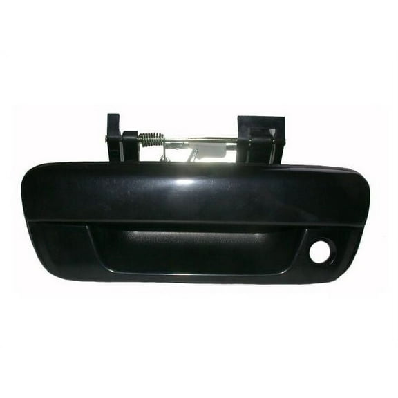 Tailgate Handle - Black - with Keyhole - Compatible with 2004 - 2008 Chevy Colorado 2005 2006 2007