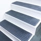 thumbnail image 1 of Juego de alfombras de escalera 7 peldaños de escalera antideslizantes | Alfombrillas lavables autoadhesivas recortables | Acrílico cepillado suave | Absorbente Duradero Silencioso | 30x8 pulgadas, 1 of 8