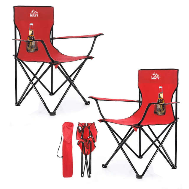 Sillas Plegables De Playa Campamento Y Exteriores CJR rojo