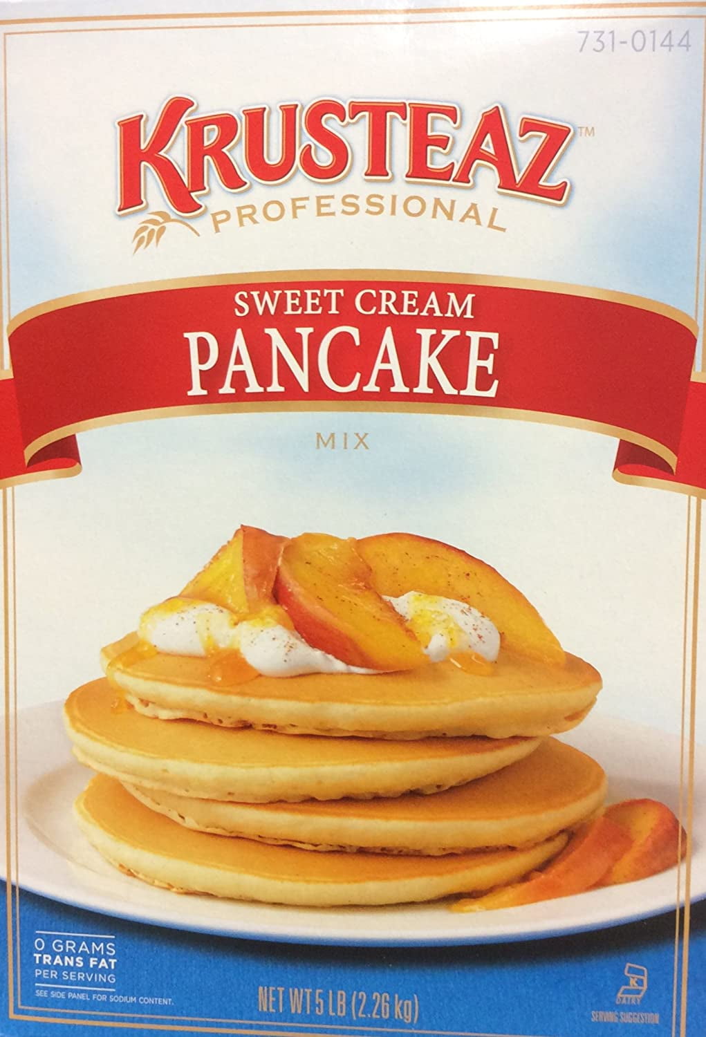Krusteaz SWEET CREAM PANCAKE Mix 5lbs. (2Pack) Restaurant Quality