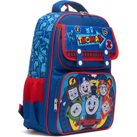 16" Thomas and Friends Large School backpack with Padded Back and Adjustable Straps