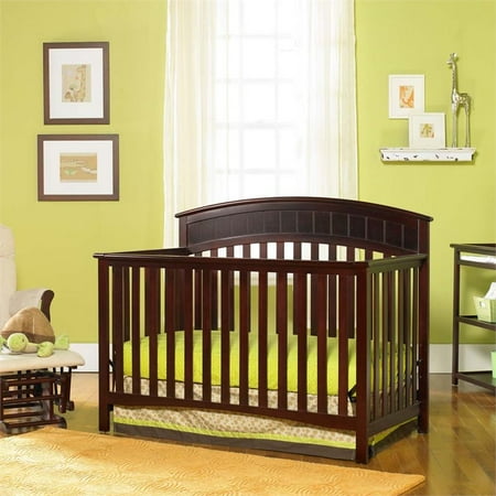Graco Charleston 4 In 1 Convertible Crib In Cherry Walmart Com