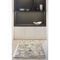 thumbnail image 3 of Luxe Hudson Faux Sheepskin Trio Rug | 3'x5', 3 of 3