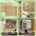 thumbnail image 5 of 5-Tier Wall-Mounted Display Case Display Cabinet, 5 of 7