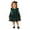 Green, variant on TGPMGRZ Toddler Girls Christmas Dresses Ribbed Top Ruffle Strap with Headband Christmas Party