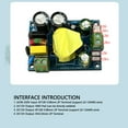 thumbnail image 3 of AC To DC Power Supply Module, Thunder Guard Circuit Diversified Wiring Isolation Switch Power Module 90-250V To 12V 3.3A 40W  for Electric Application, 3 of 7