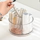 thumbnail image 3 of Organizador de Brochas de Maquillaje, Organizador de Brochas de Maquillaje Giratorio de 360°, Vaso para Brochas de Maquillaje con 5 Ranuras para Cosméticos, B, 3 of 5