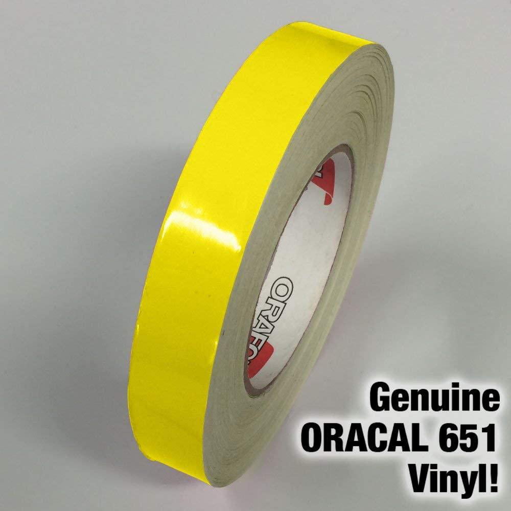 2 x 30ft ORACAL 651 Gloss Black Adhesive Vinyl Pinstripe Detailing Tape 