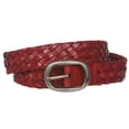 thumbnail image 2 of 1 1/4" Women's Braided Woven Leather Belt, 2 of 3