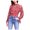 Red - poppycombo, variant on Free People Womens Floral Pullover Blouse, Red, Large