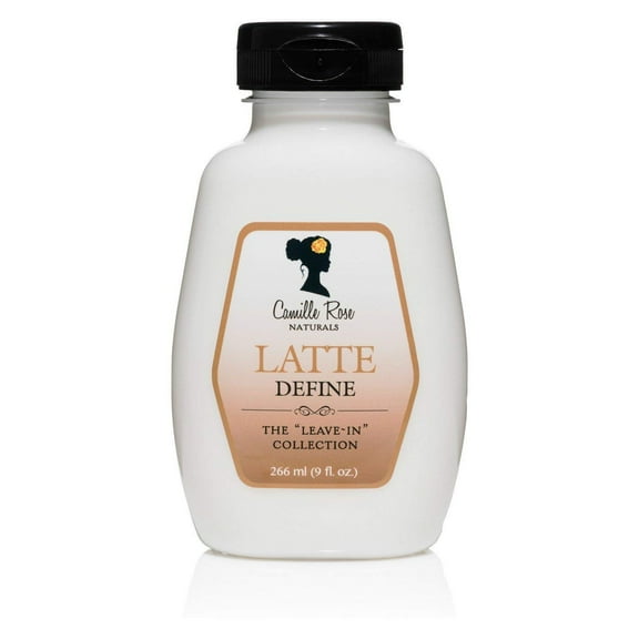 Latte Define Leve In Styling Cream, With Black Cumin And Sunflower Seed Oils To Hold And Define Styles And Textures, For All Hair Types, 9 Fl Oz