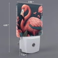 thumbnail image 2 of Balery Colorful Floral Flamingo Luz Nocturna LED con Sensor Automático, Enchufe con Sensor Crepuscular, Luz Suave de 0.5W para Dormitorio, Pasillo, Baño-US, 2 of 7