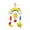 Yellow__b, variant on Plumora Plush Pull Toy with Rattle Sounds - Car Seat & Stroller Hanging, Crib Toys, Soft Stuffed Animal, Engaging Sensory Play, Lightweight, Safe Non-Toxic.