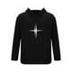 thumbnail image 4 of Ceisia Stretchy Warm Mens Loose Fit Cross Star Print Hooded Tracksuit Two Piece Set Gifts, 4 of 5