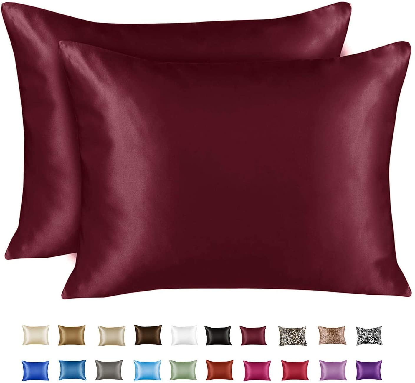 Luxury Satin Pillowcase for Hair and Skin King Satin Pillowcase with