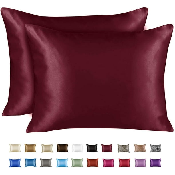 Satin Pillowcase for Hair and Skin King Satin Pillowcase with Zipper