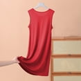 thumbnail image 4 of HomeGardon,Nightgowns for Women Sleepwear,Womens Sleeveless Skirt Summer Thin Loose Dress Casual Solid Color Home Nightgown,XL-XXXXXL, 4 of 4