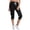 Black, variant on SPECIAL MAGIC Women's Cropped Sweatpants Capri Jogger Pants with Drawstring Waist and Side Pockets for Running Lounge Yoga
