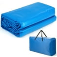thumbnail image 1 of Patiojoy 20ft x 40ft Rectangle Swimming Pool Cover 12-MIL Heat Retaining Pool Solar Blanket for Above-Ground & In-Ground Pools, 1 of 10